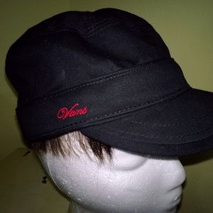 VANS "Off the Wall" black cadet style cap